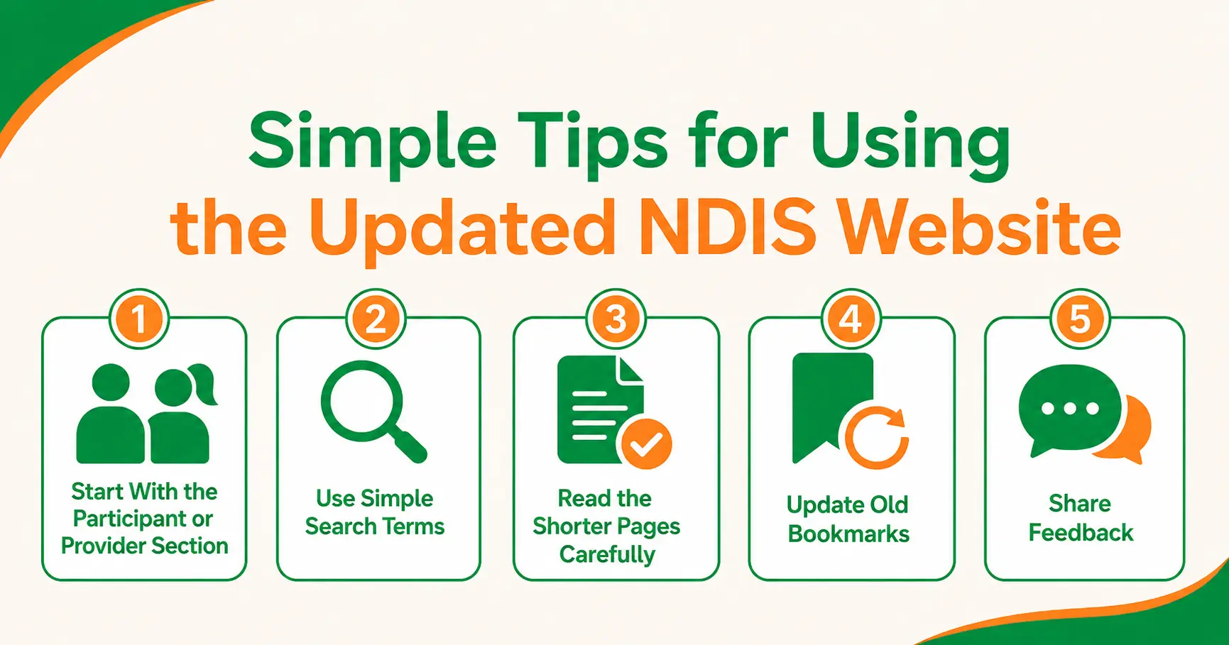 Simple Tips for Using the Updated NDIS Website