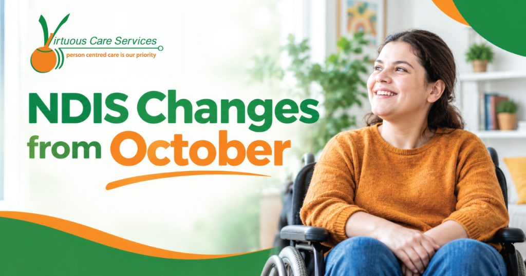 NDIS Changes from October